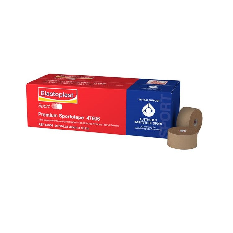 Elastoplast Premium Sports Strapping Tape 50mm (Pack of 20 Rolls)