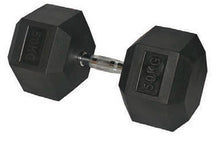 Load image into Gallery viewer, 1-10kg Commercial Rubber Dumbbell Set With Vertical Rack (Free Delivery)
