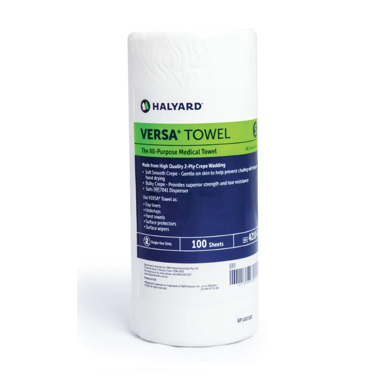Halyard Versa Towel Small (Individual Roll)