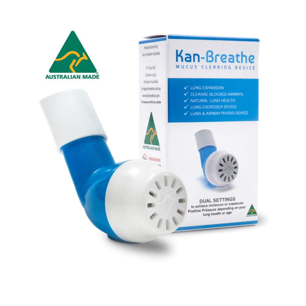 Kan-Breathe Mucus Clearing Device