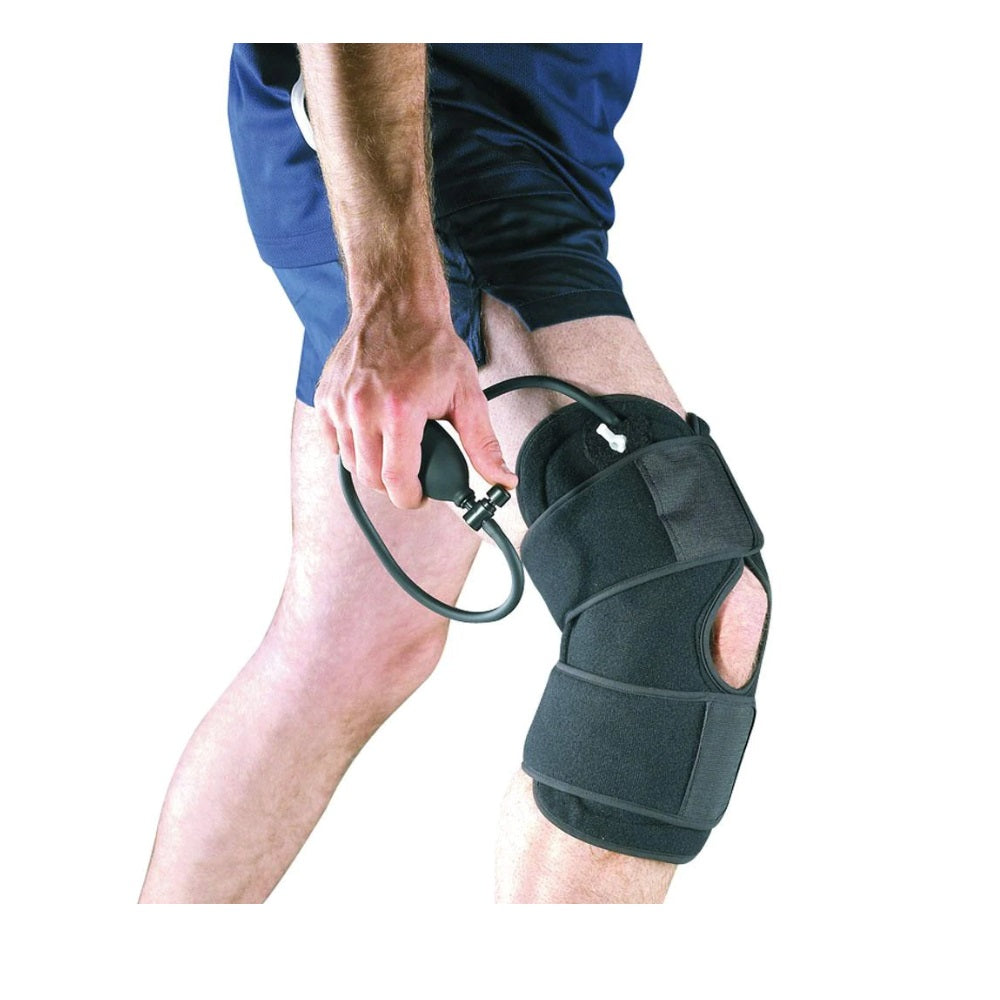 Lumark Knee Cold Compression Cuff (With Air Pump & Removable Gel Pack)