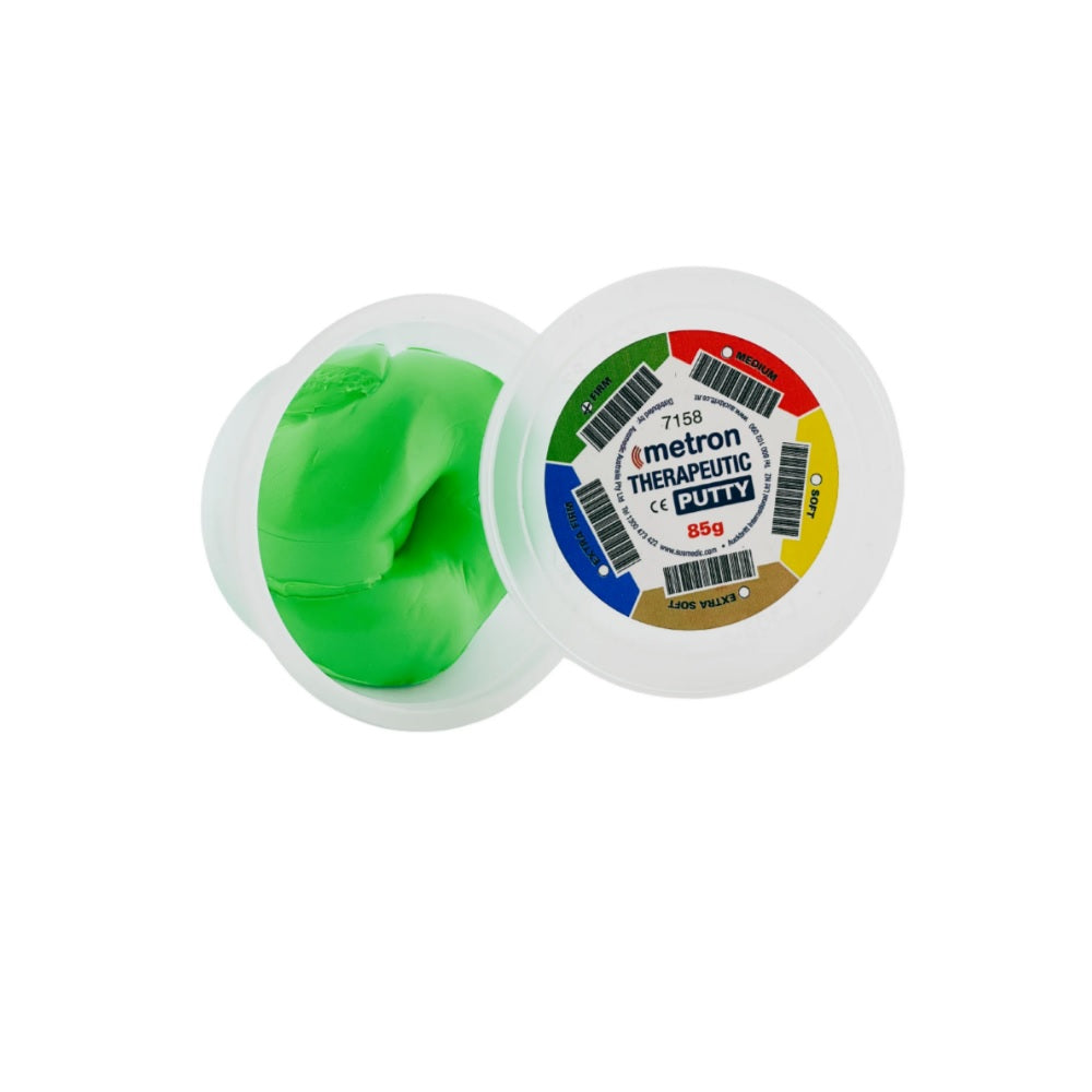 Metron Therapeutic Hand Exercise Putty 454g Green Firm