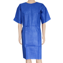 Load image into Gallery viewer, Pacific Medical Patient Gown With Short Sleeves Box of 100
