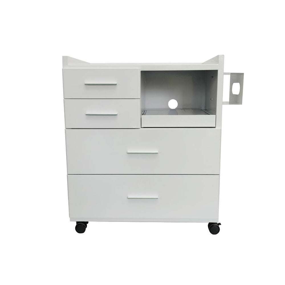 Podiatry Cabinet Double (Podiatry Medical Trolley)
