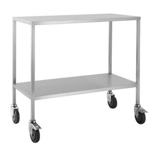 Pacific Medical Stainless Steel Trolley Flat No Rails (60cm x 90cm)