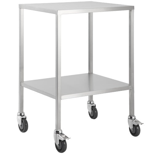 Pacific Medical Stainless Steel Trolley Flat No Rails (50cm x 90cm)