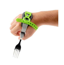 Load image into Gallery viewer, Tactee Assistive Magnetic Hand Grasping &amp; Cutlery Set (Made in Italy)
