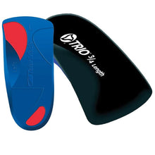 Load image into Gallery viewer, TalarMade Trio 3/4 Length Orthotics X Firm Density (Black)

