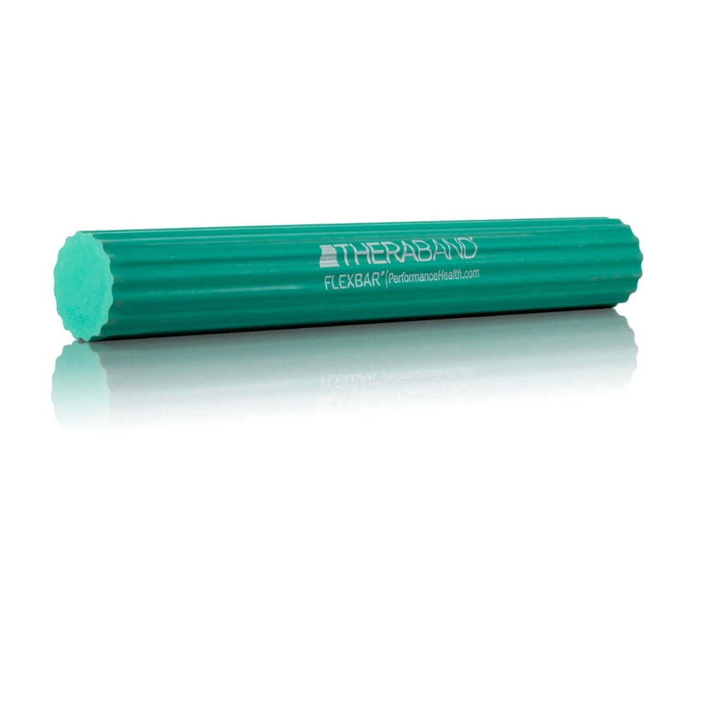 TheraBand FlexBar Resistance Exercise Bar Green Medium