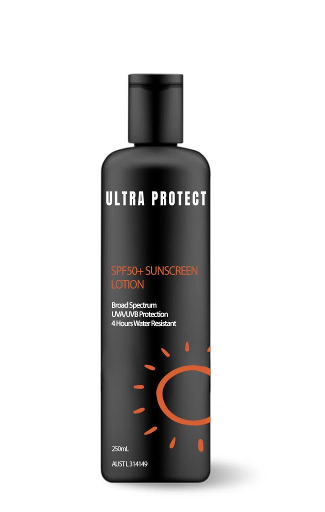 Sunscreen 250ml SPF50+, Sensitive Skin, 4 Hours Water Resistant, Fragrance Free, Fliptop