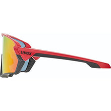 Load image into Gallery viewer, Uvex Sportstyle 231 Wide Lense Cycling &amp; Running Sunglasses (Red/Black)
