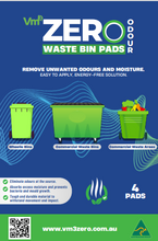 Load image into Gallery viewer, Vm3 Zero Waste Bin Pads (4 Pack of 4 squares)
