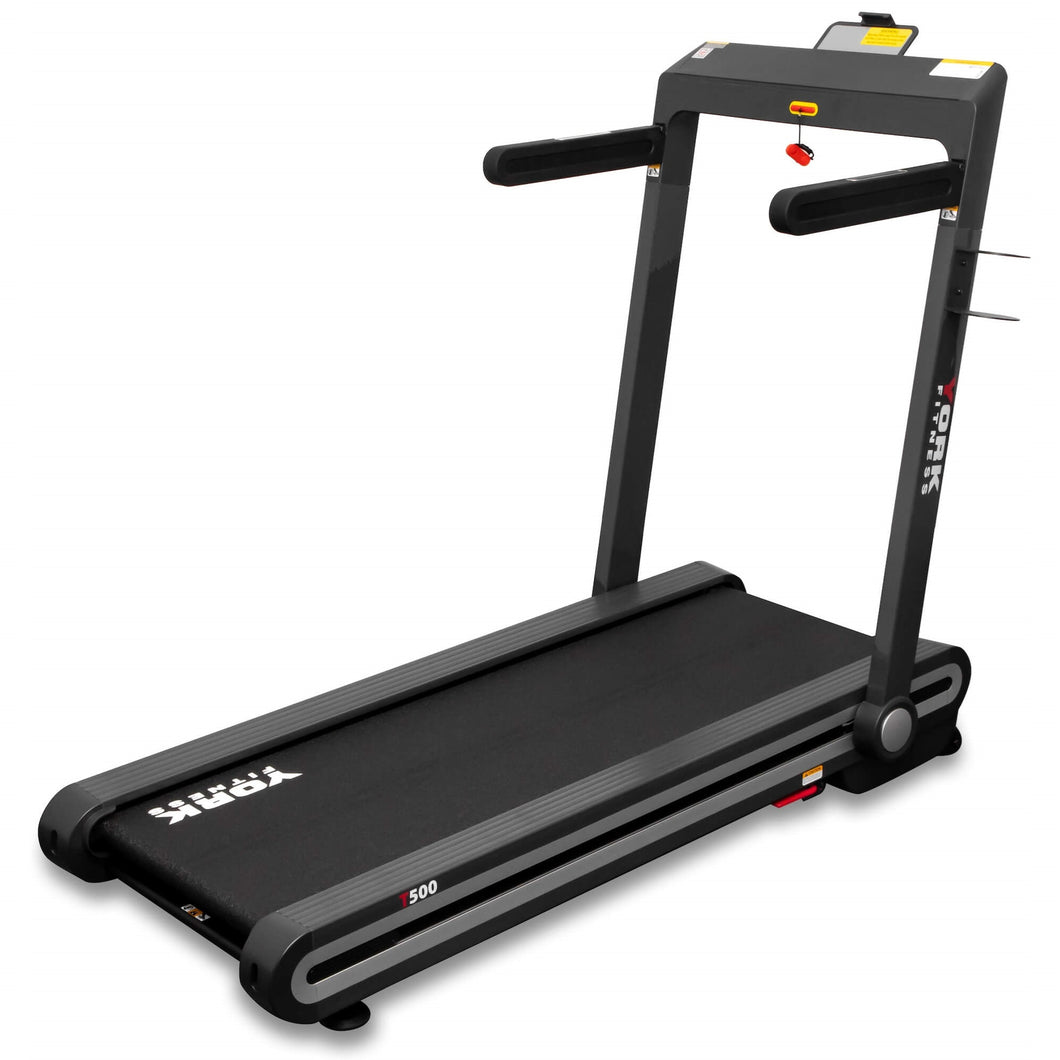 York Fitness Delta T500 Treadmill (2.0HP Motor) - Folding Treadmill No Assembly