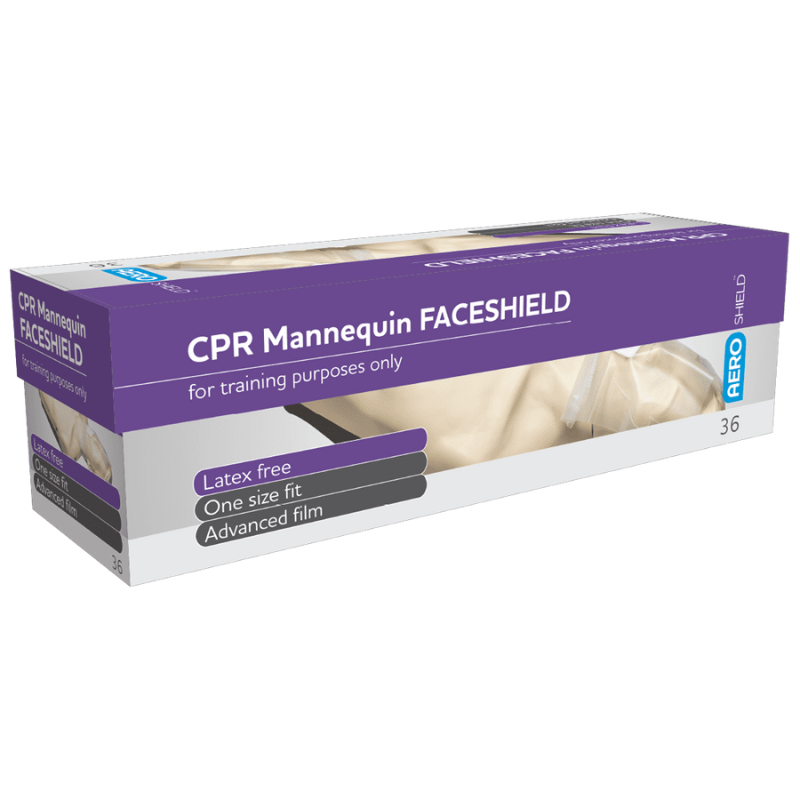AEROSHIELD CPR Manikin Face Shield Roll/36