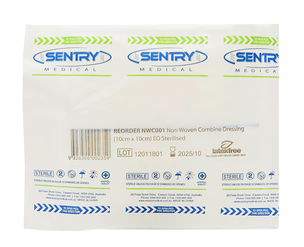 Non-Woven Combine Dressing 10 x 10cm