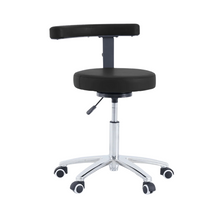 Load image into Gallery viewer, Pacific Medical Round Stool With Armrest
