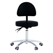 Load image into Gallery viewer, Pacific Medical Round Stool with Backrest
