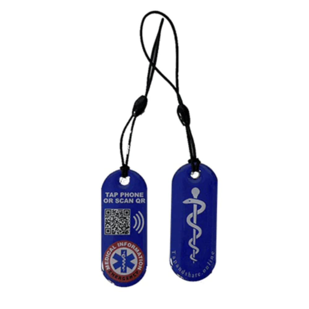 Smart NFC Emergency Medical Information Keyring