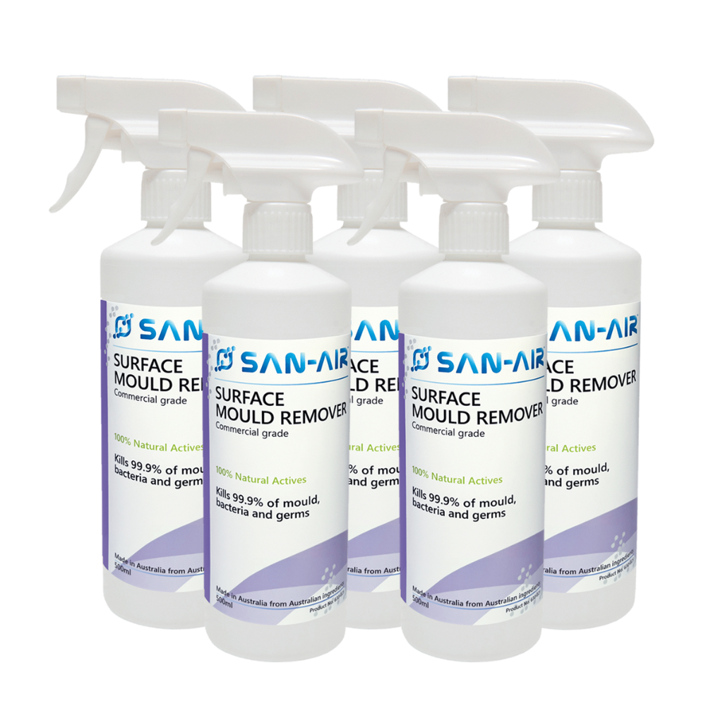 SAN-AIR Surface Mould Remover BUNDLE 5 x 500ml RTU Bottles