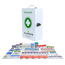 Load image into Gallery viewer, Workplace Food &amp; Beverage Metal First Aid Kit
