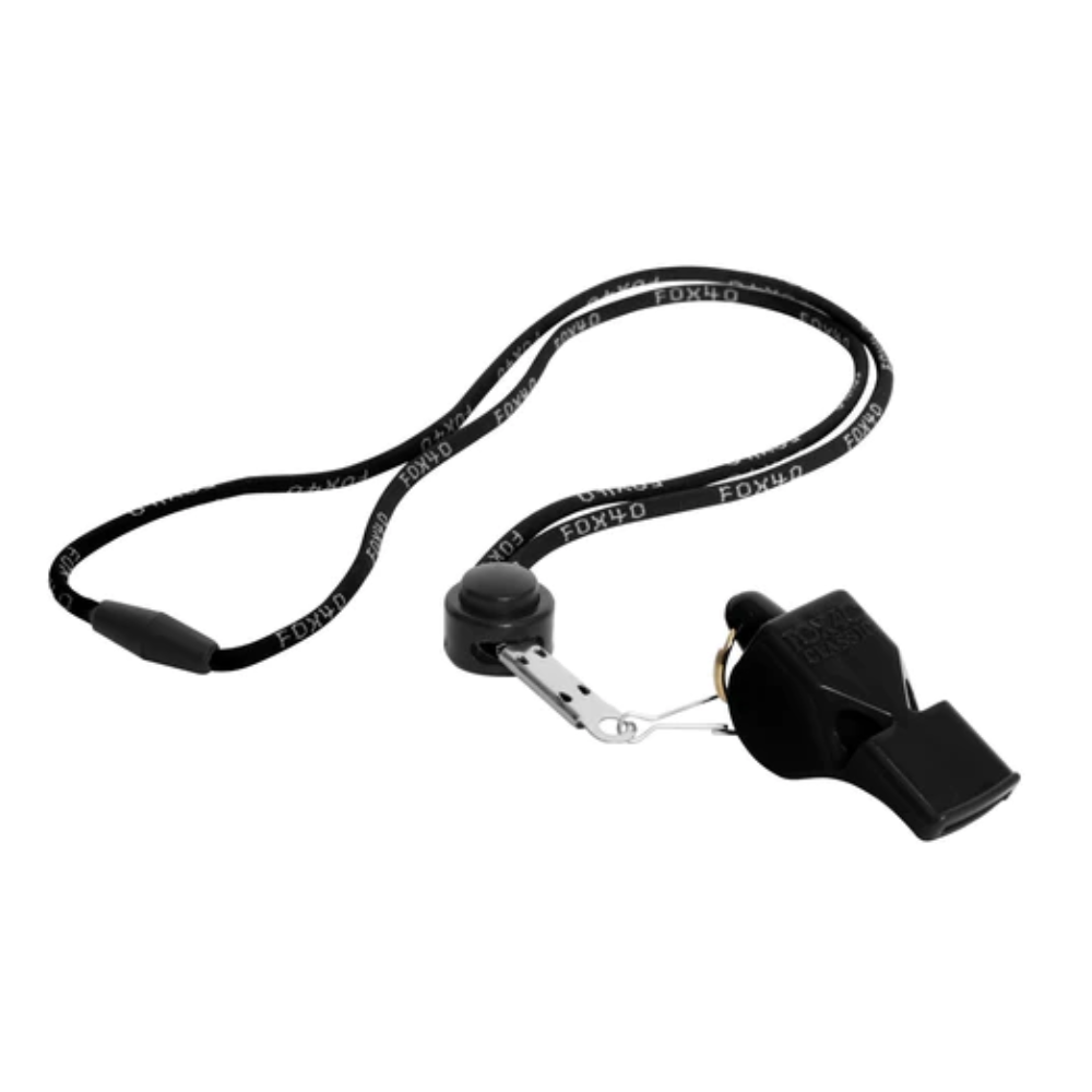 FOX 40 Classic Whistle with Breakaway Lanyard