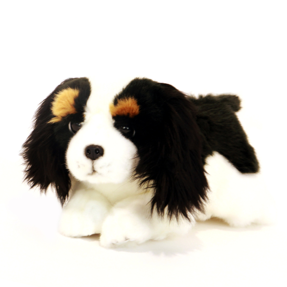 Alex - Lifelike Cavalier King Charles Spaniel Plush Toy 28cm