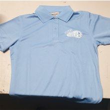 Load image into Gallery viewer, 10,000 Steps Polo Shirt Blue
