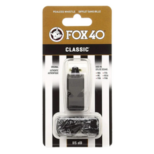 Load image into Gallery viewer, FOX 40 Classic Whistle with Breakaway Lanyard
