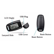Load image into Gallery viewer, 3D USB Activity Tracker With Rechargeable Battery
