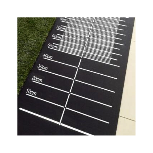 Standing Broad Jump Mat (Black Rubber) HMGDIRECT HMGDirect