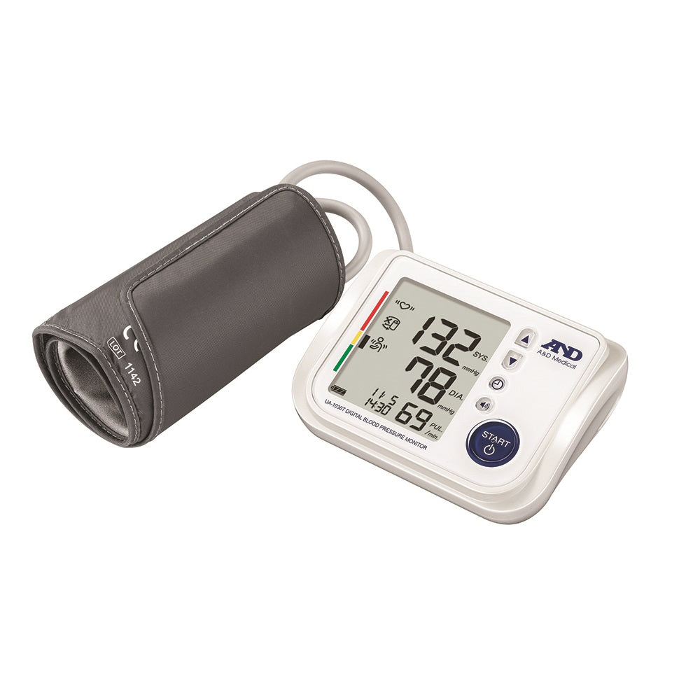 A&D Medical UA-1030T Premier Talking Automatic Blood Pressure Monitor