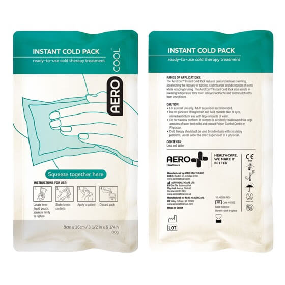 AeroCool Instant Ice Pack 80g (Box of 24) – HMGDirect