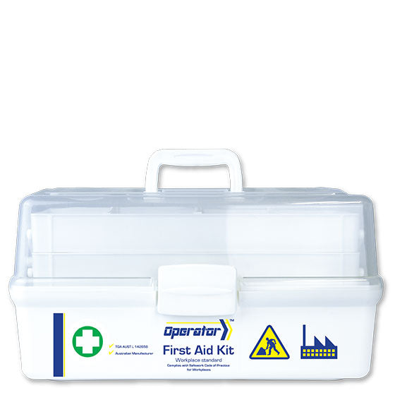 Operator Tackle Box Construction First Aid Kit