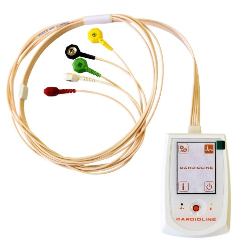 Cardioline Click Holter ECG Monitor (24/48Hour & 7 Day Monitoring)
