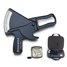 Load image into Gallery viewer, Cescorf Innovare Professional Plastic Skinfold Calipers (With Padded Carry Case &amp; Tape)
