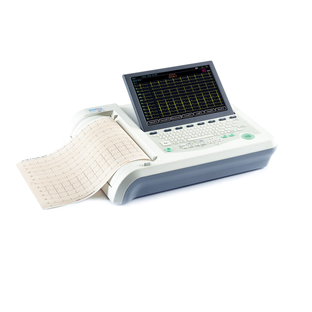 ECGMAC EM-1201 Digital 12 Channel ECG Machine