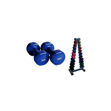 Load image into Gallery viewer, Triangle Dumbbell Rack (Holds 10x Pairs)
