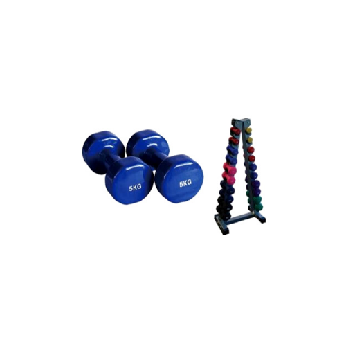 Triangle Dumbbell Rack (Holds 10x Pairs) | HMGDIRECT – HMGDirect