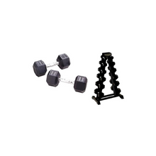 Load image into Gallery viewer, Triangle Dumbbell Rack (Holds 10x Pairs)
