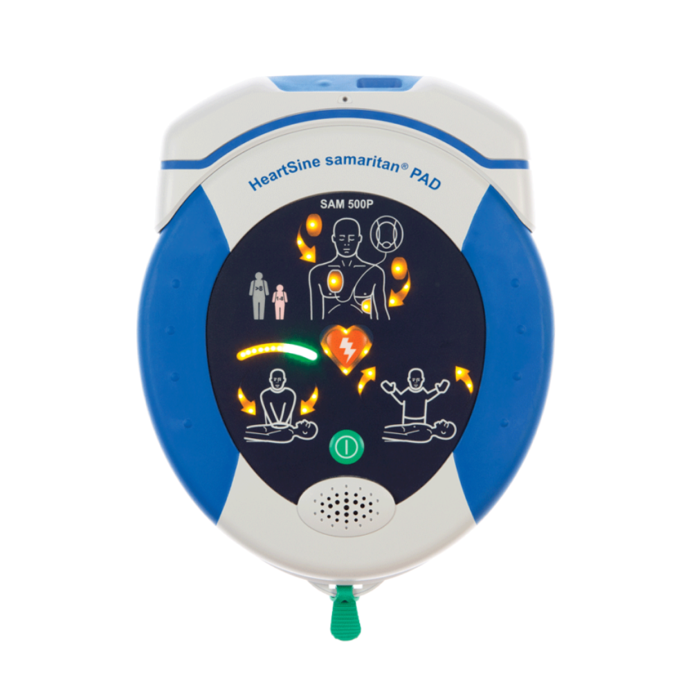 HeartSine Samaritan PAD 500P Semi Automatic AED With CPR Advisor
