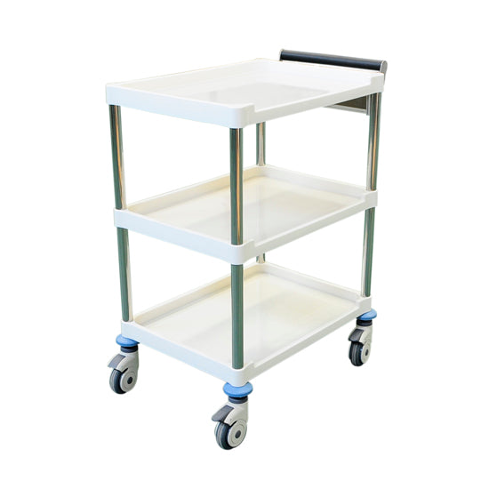 Pacific Medical Instrument Trolley With 3 Shelfs