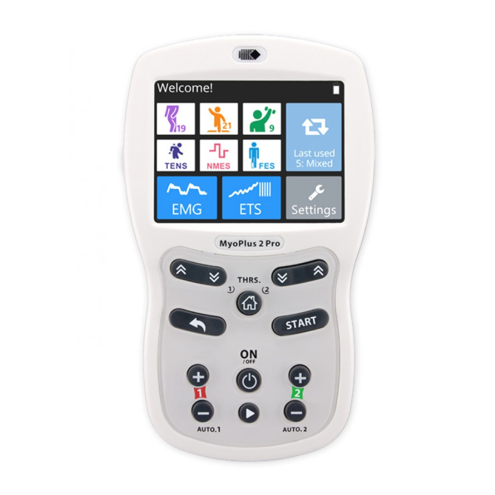 NeuroTrac MyoPlus 2 Pro Touchscreen ETS & EMG Biofeedback Machine with Software