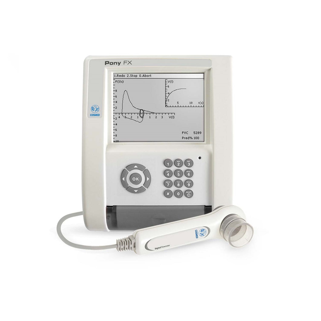 COSMED Pony FX Desktop Spirometer With Inbuilt Printer & Software