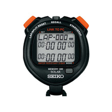 Load image into Gallery viewer, Seiko S064 Solar Powered 300 Split Professional Stopwatch With PC Interface
