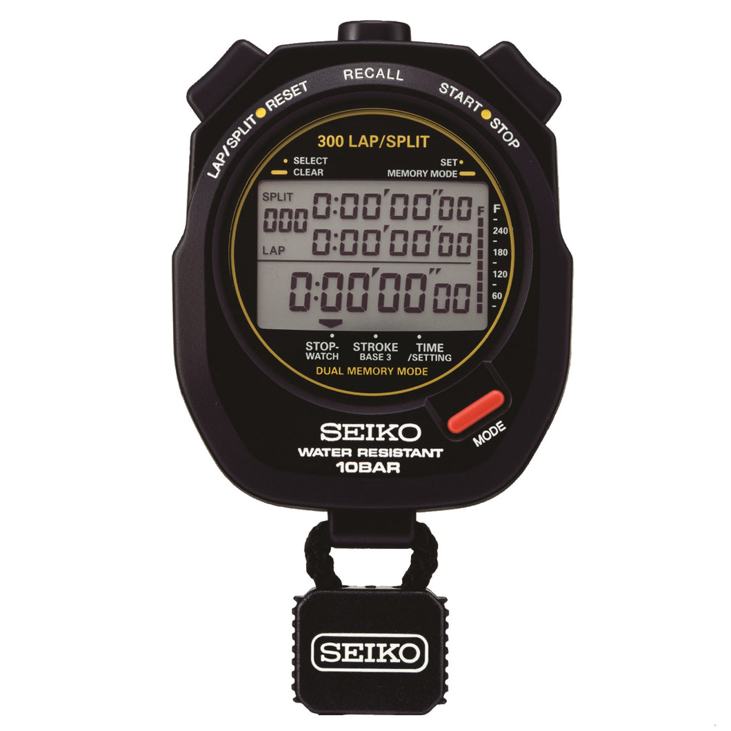 Seiko S23593J 300 Split Professional Aquatic Stopwatch (10 BAR Water Resistance)