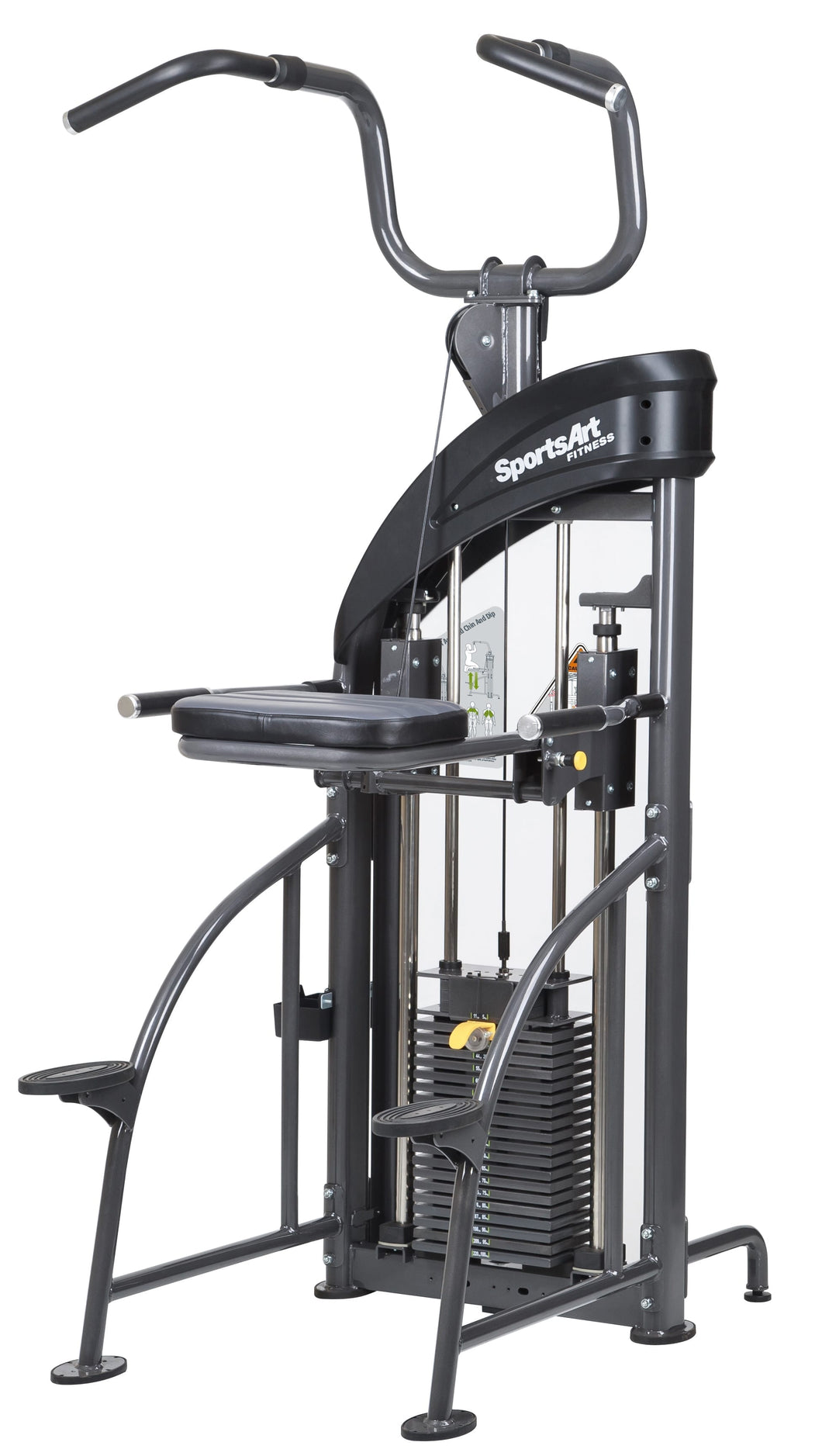 SportsArt DF207 Dual Function Assisted Dip Assisted Chin Up Machine