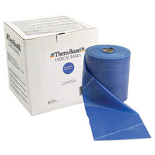 Load image into Gallery viewer, TheraBand Professional Bulk Resistance Band Rolls 45m Extra Heavy Blue
