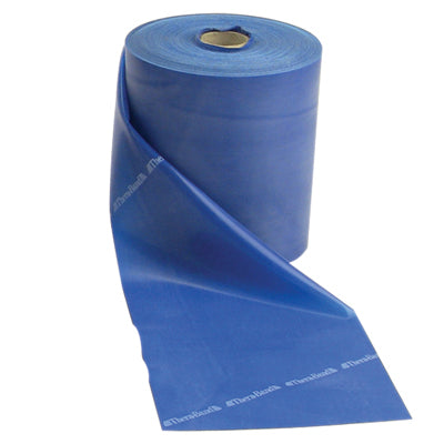 TheraBand Latex Free Bulk Resistance Band Rolls 22m Extra Heavy Blue