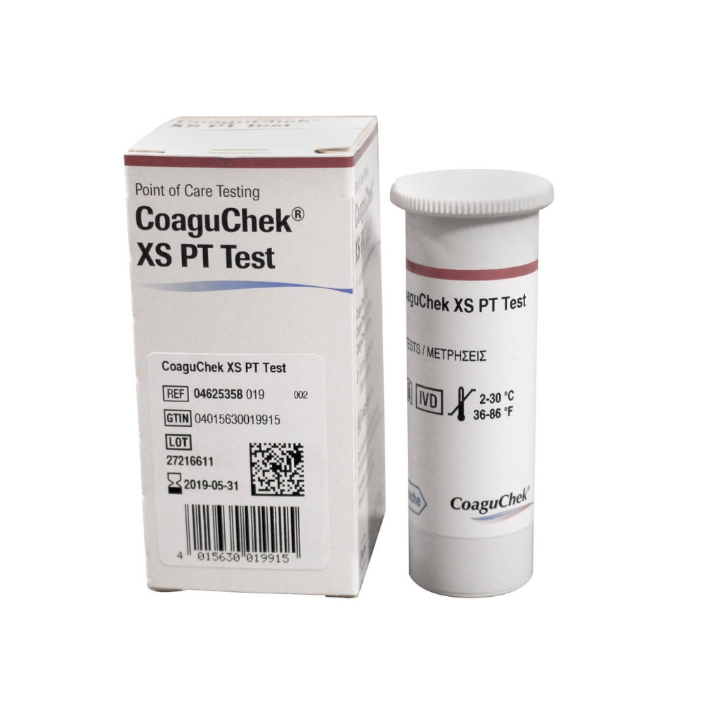 CoaguChek XS PT Test Strips x 24