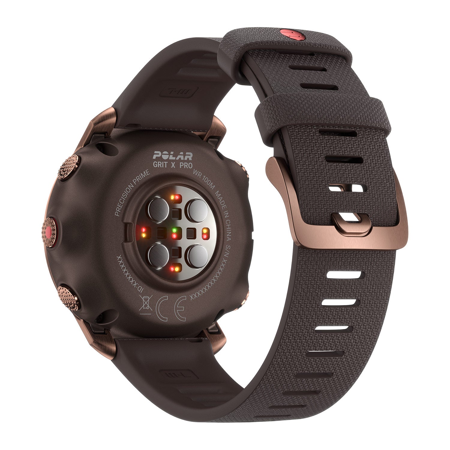 Polar Grit X Pro GPS Multisport Military Durable Glass SmartWatch Black